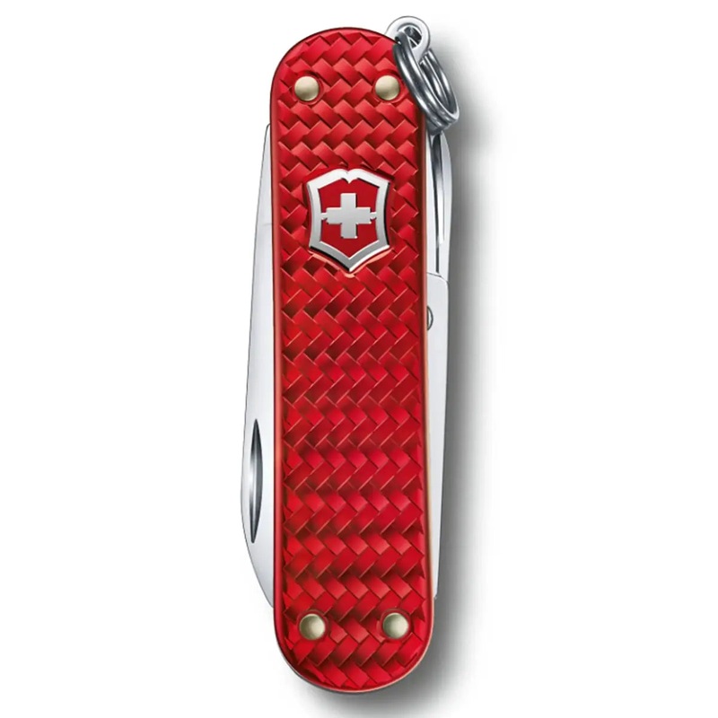 Victorinox Classic Mini 5.8cm Precious Alox Swiss Army Knife - Iconic Red