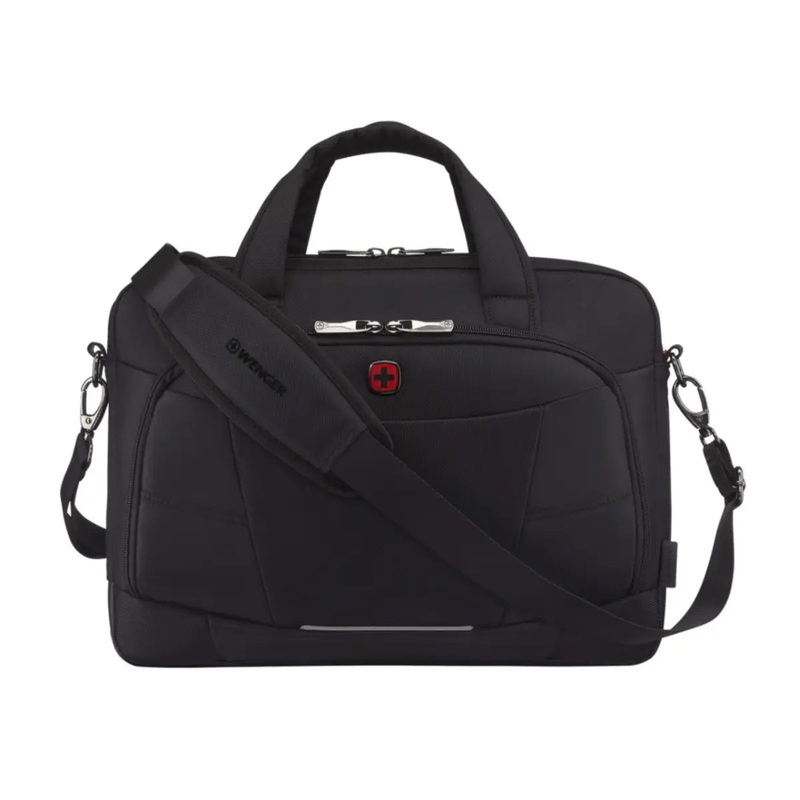 Wenger Icons Altair 14" - 16" Laptop Brief with Tablet Pocket - Black