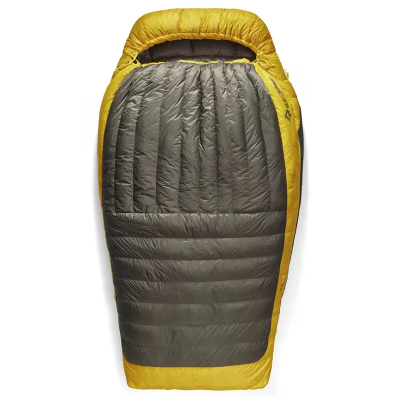 Sea to Summit Spark -9C / 15F Ultra Dry Down Sleeping Bag (Double Mummy) - Grey / Yellow
