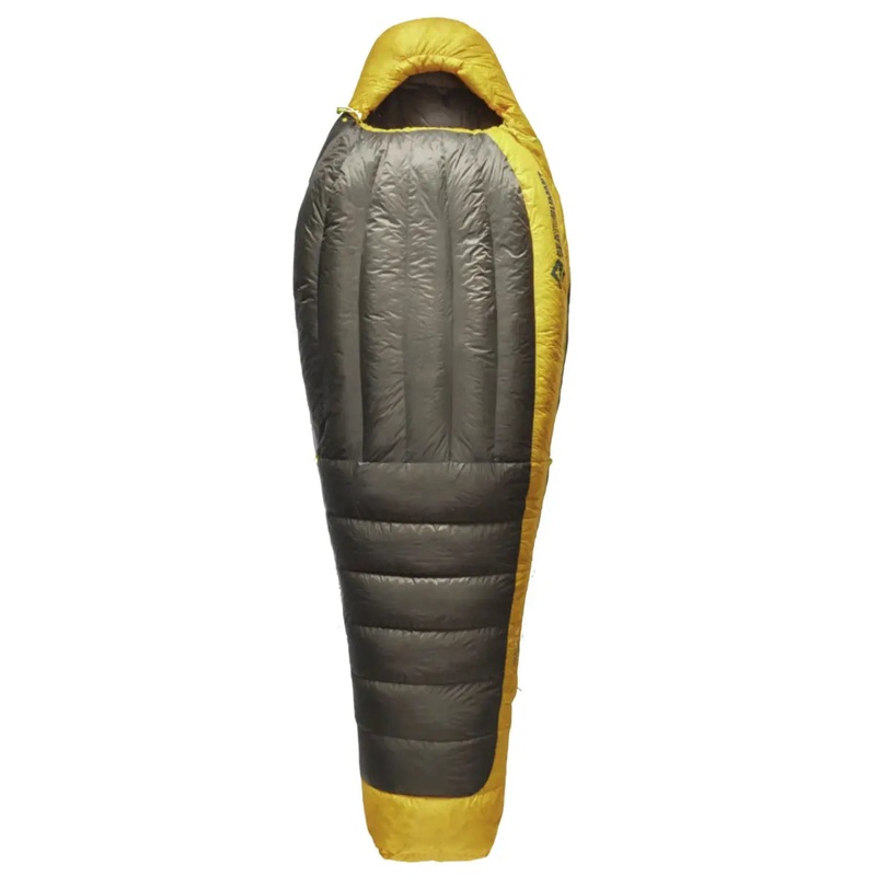Sea to Summit Spark -9C / 15F Ultra Dry Down Sleeping Bag (Long Mummy) - Grey / Yellow