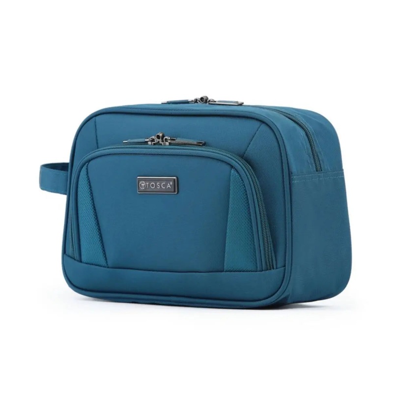 Tosca Gold Oakmont Wetpack Toiletry Bag - Teal
