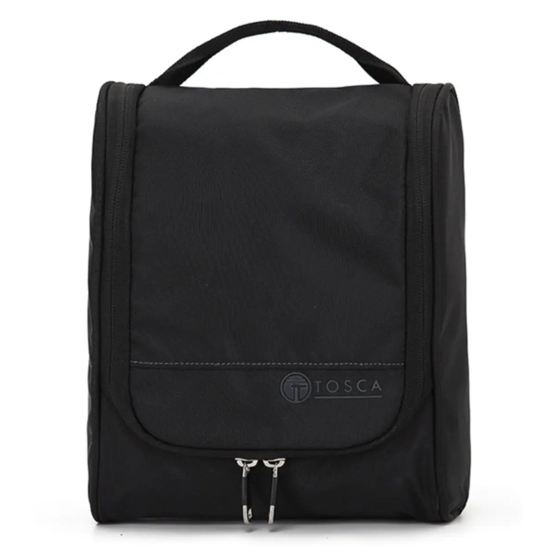 Tosca Hanging Toiletry Travel Organiser - Black