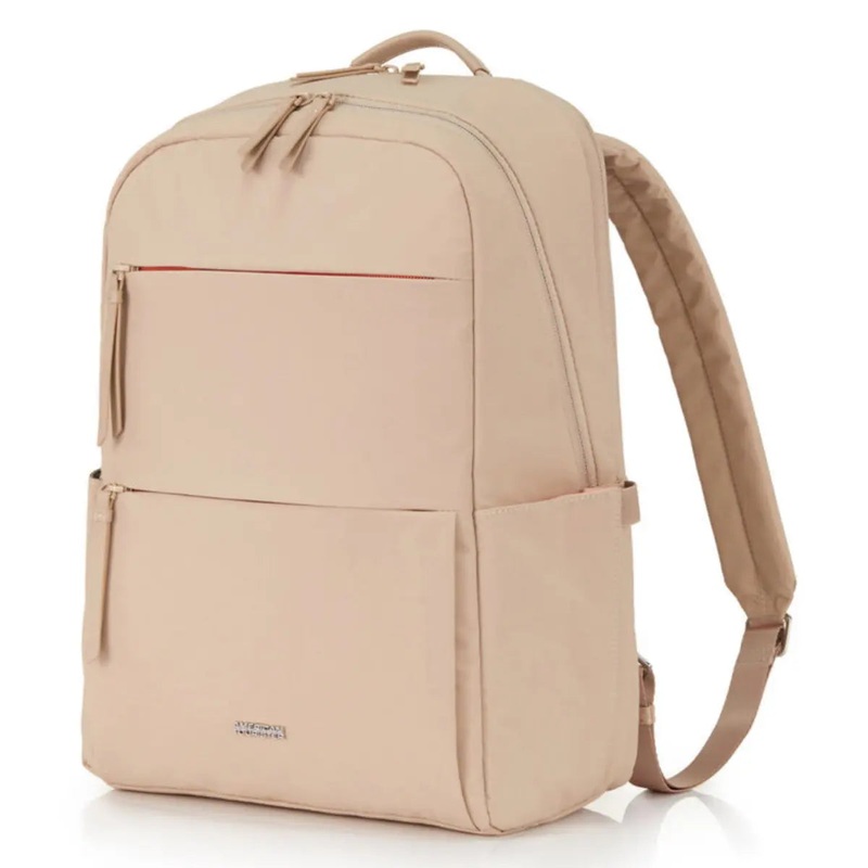 American Tourister Bridget 14" Laptop Backpack - Light Taupe
