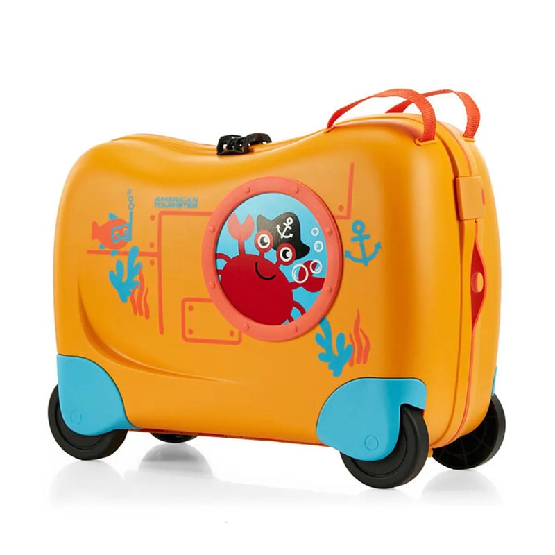 American Tourister Skittle NXT 50 cm Ride On Case - Yellow Submarine