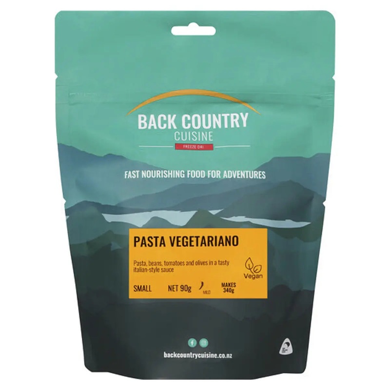 Back Country Cuisine Pasta Vegetariano - Small Serve (Vegan)