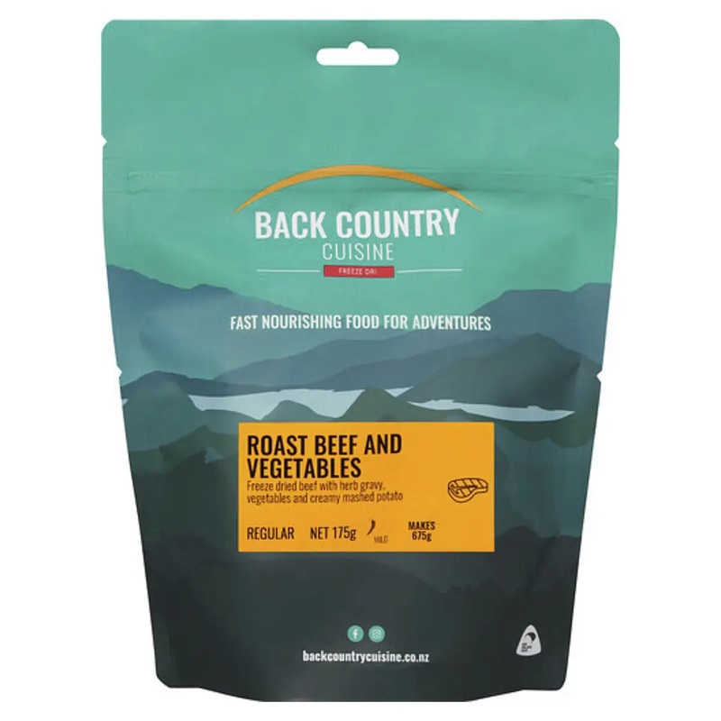 Back Country Cuisine Roast Beef and Vegetables - Regular Serve