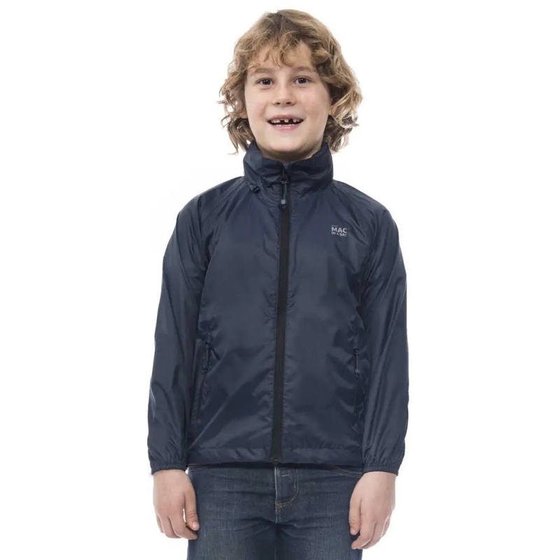 Mac in a Sac 2 Packaway Kids Waterproof Jacket - 2 - 4yrs - Navy