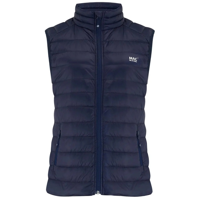 Mac in a Sac Ladies Alpine Duck Down Vest - Size 12 - Navy