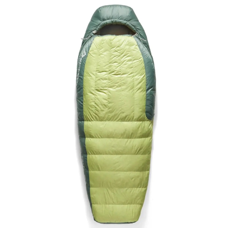 Sea to Summit Ascent Women's -1C / 30F Ultra Dry Down Sleeping Bag (Long) - Green