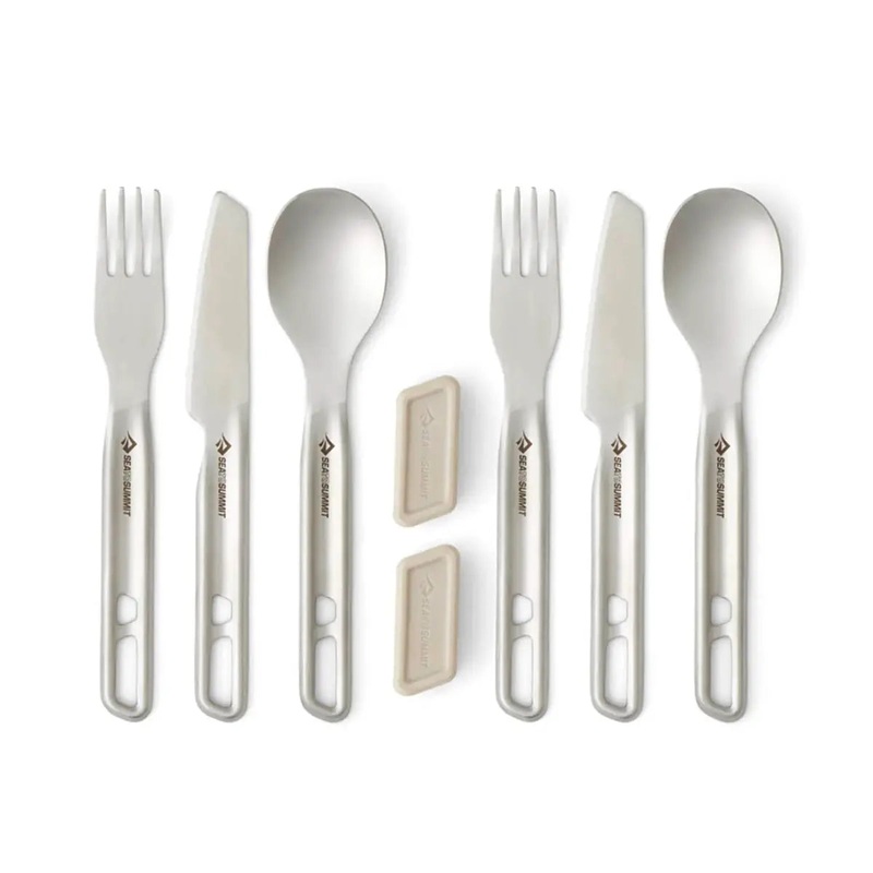Sea To Summit Detour Stainless Steel 2 Person Cutlery Set - 6 Piece