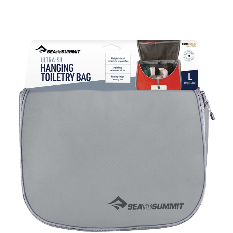Ultra-Sil Hanging Toiletry Bag Large - High Rise Grey