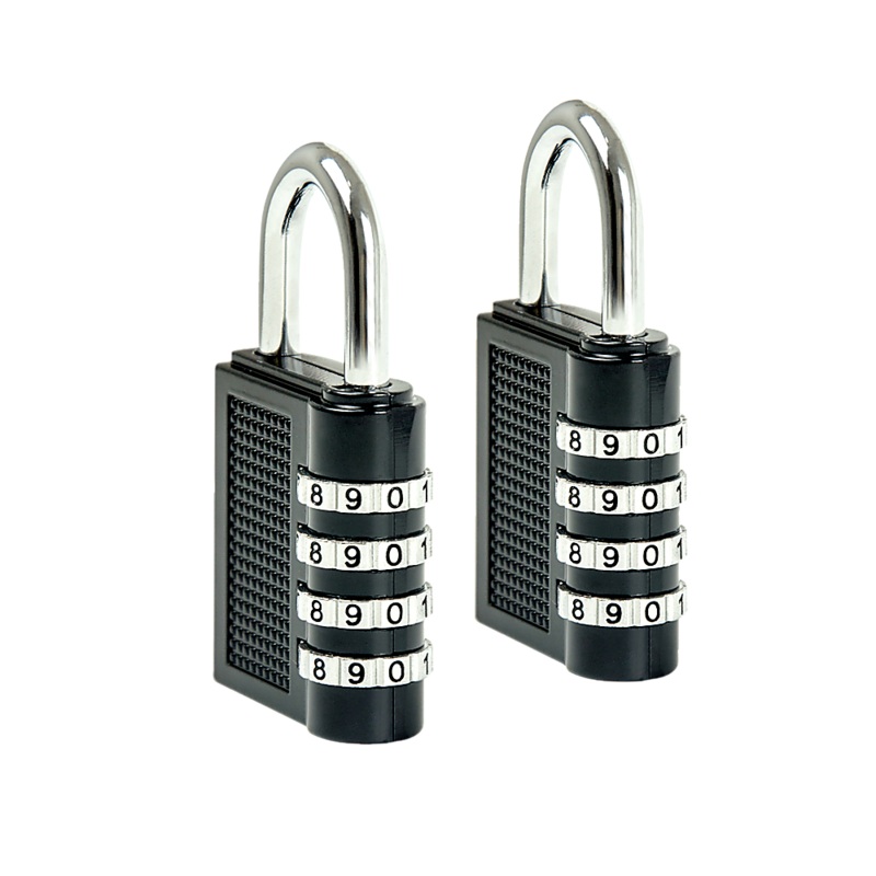 X2 Combination Padlock 4-Digit Outdoor Weatherproof Security School Lock Travel
