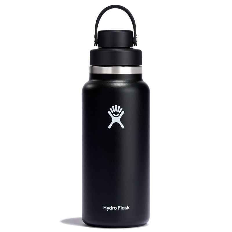 32oz Wide Flex Chug Cap Black
