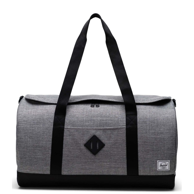 Herschel Heritage Duffle Raven Crosshatch