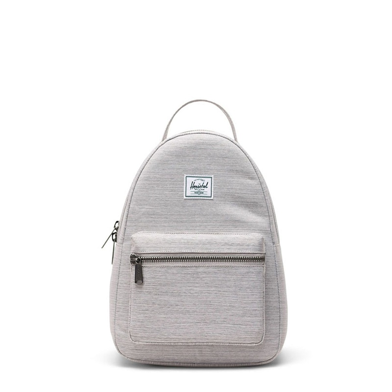 Herschel Nova Mini Light Grey Crosshatch Backpack