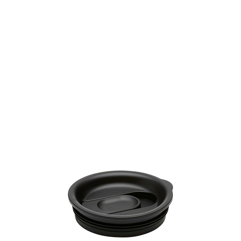 S Small Press-In Straw Lid Black