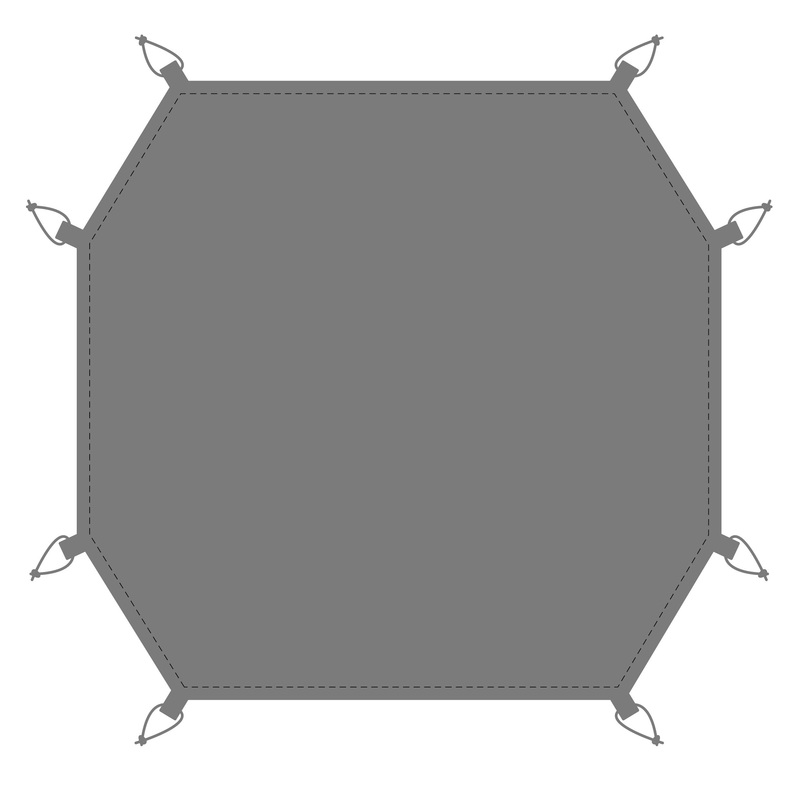 DOCK DOME PRO. 6 GROUND SHEET