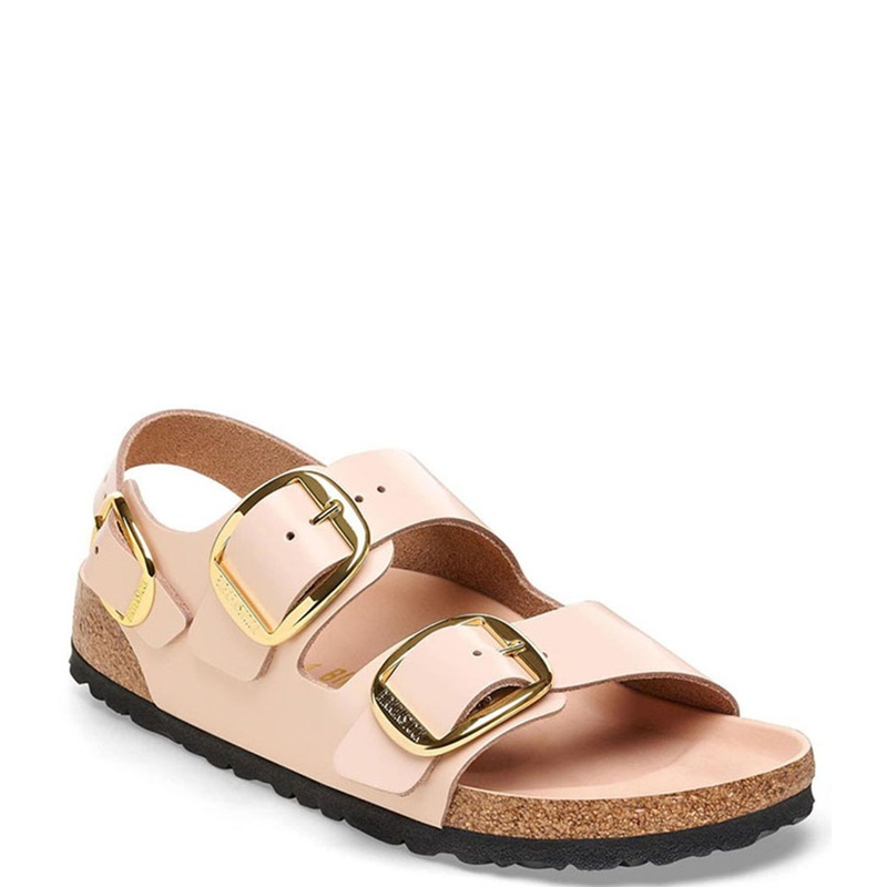 Milano Big Buckle Womens New Beige